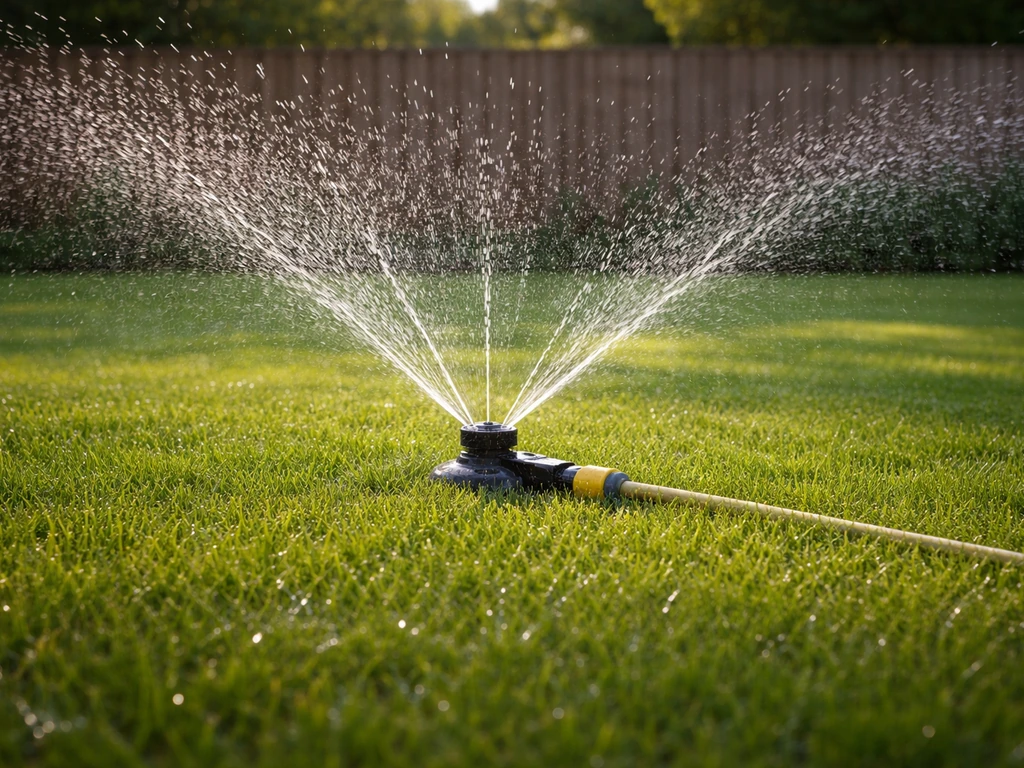 Sproeien gazon: wanneer, hoe vaak en hoeveel water